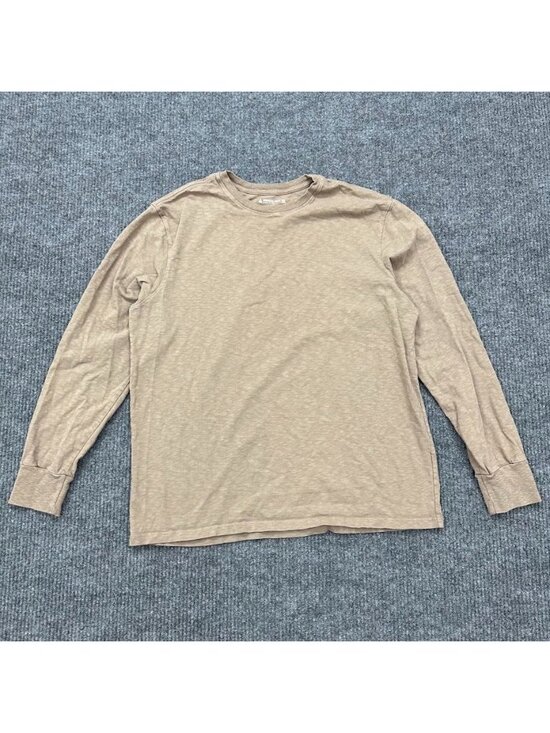 American Giant Other - American Giant Slub Crew Neck Long Sleeve Tee Shirt 100% Cotton USA Made Mens XL